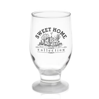 Szklanka 270ml Sweet Home Dno Białe